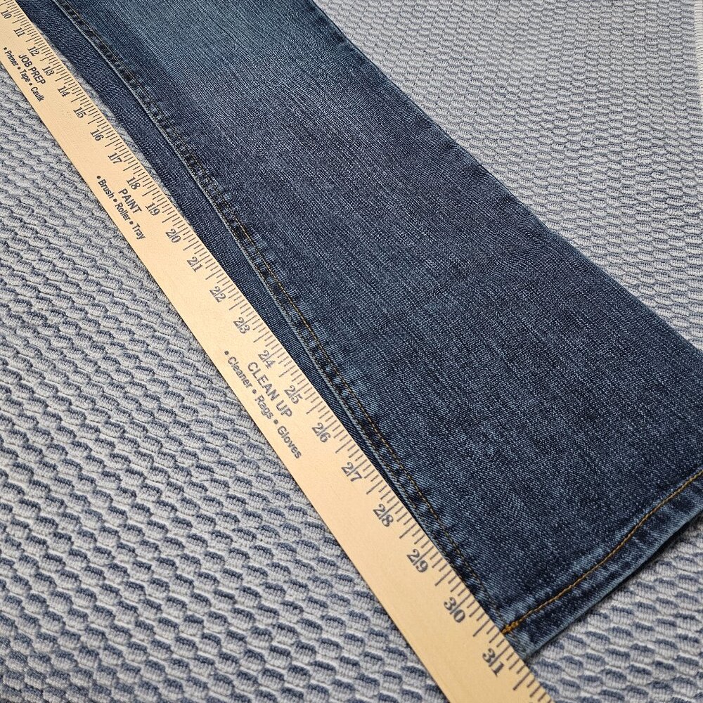 NEW Faded Glory Women's Missy Bootcut Jeans Dark Wash Stretch - Size 4 Size 28 - Picture 10 of 11